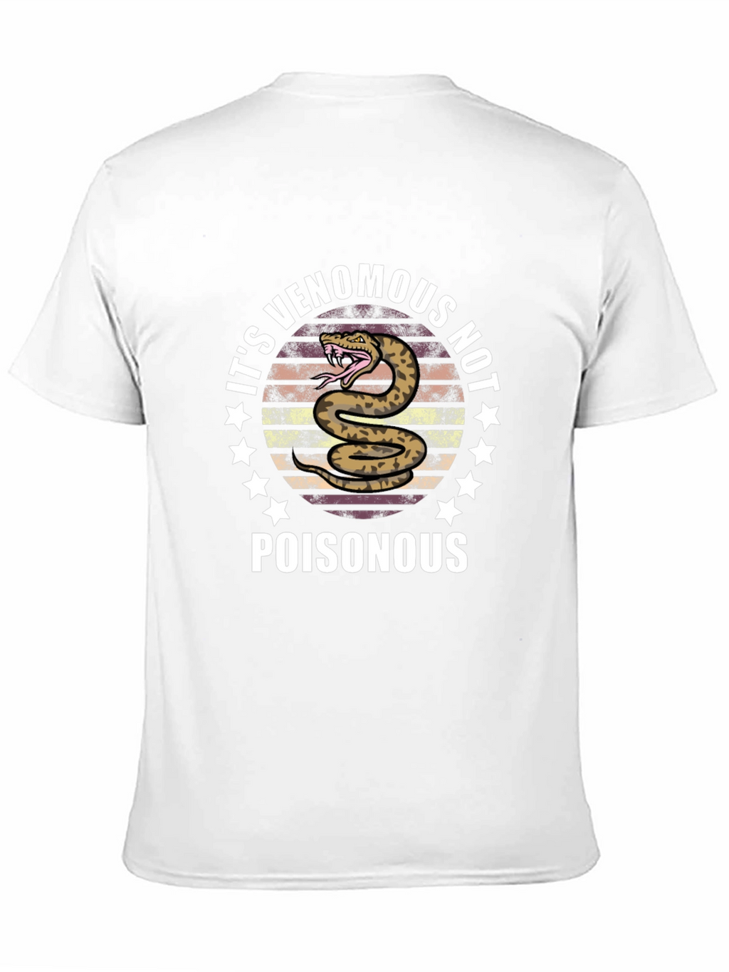 Venomous Not Poisonous Snake Graphic Tee