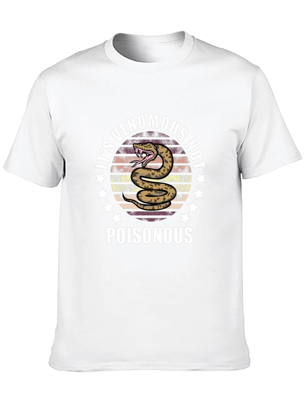 Venomous Not Poisonous Snake Graphic Tee