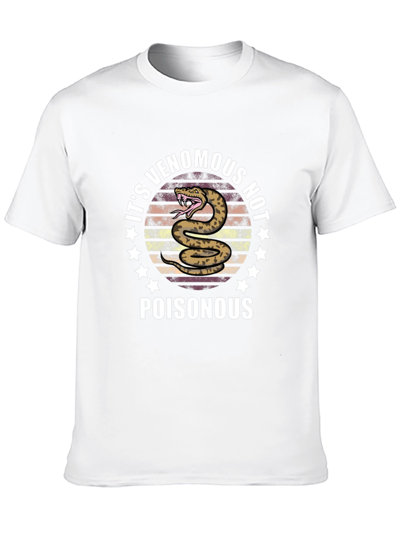 Venomous Not Poisonous Snake Graphic Tee