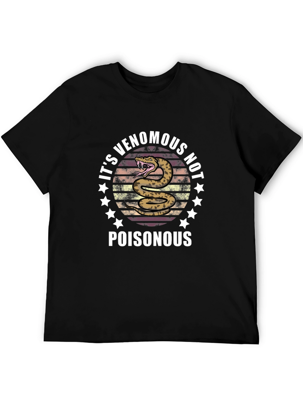 Venomous Not Poisonous Snake Graphic Tee