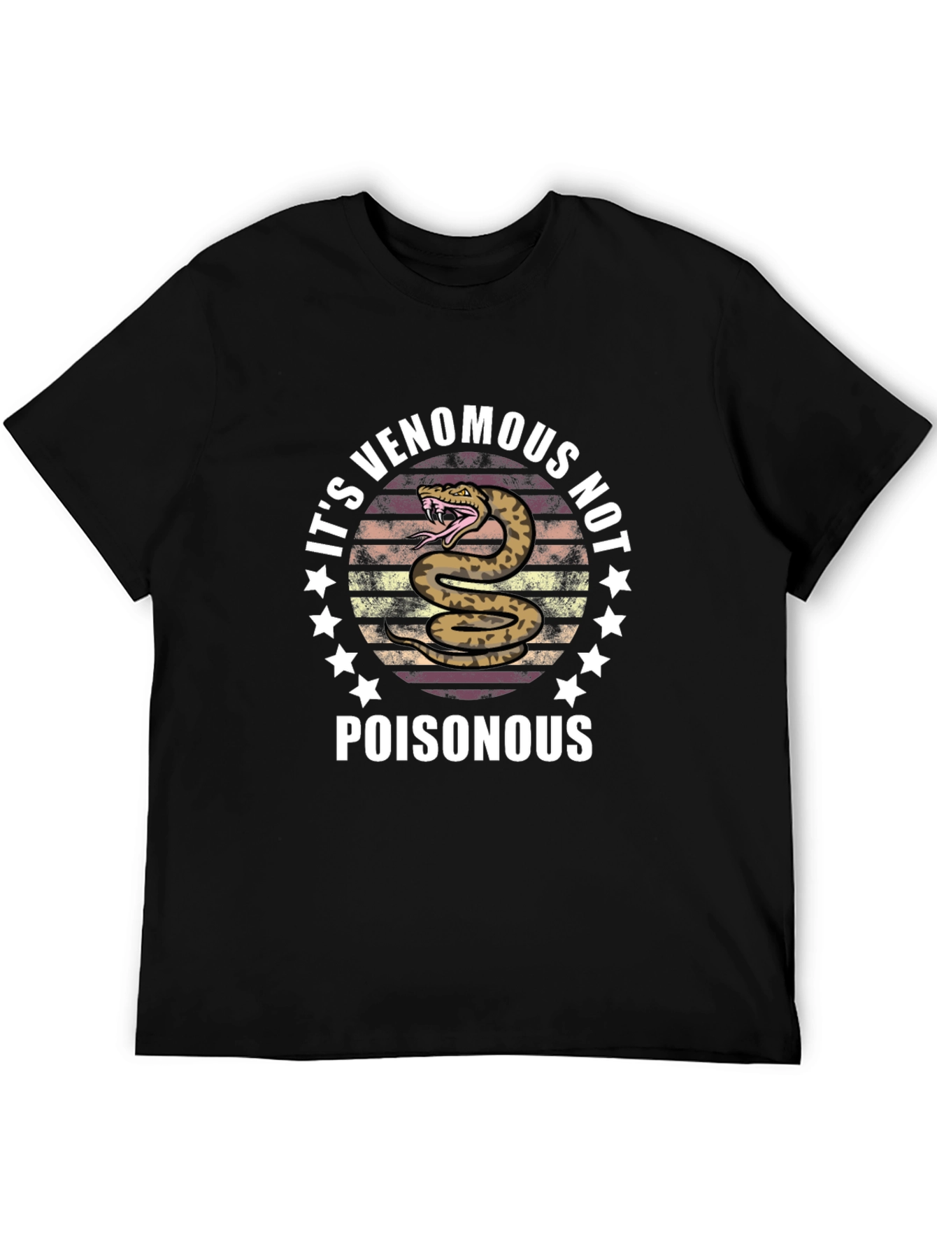 Venomous Not Poisonous Snake Graphic Tee