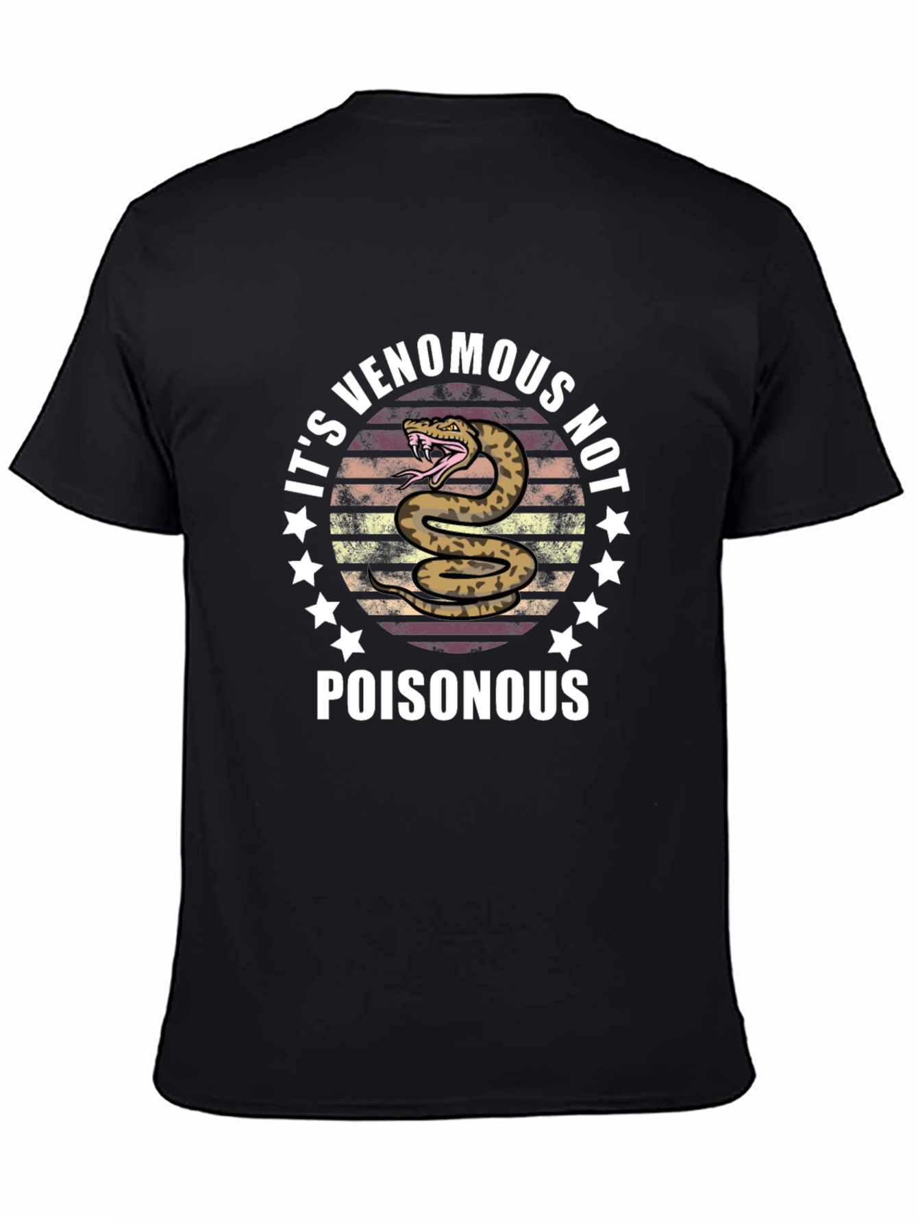 Venomous Not Poisonous Snake Graphic Tee