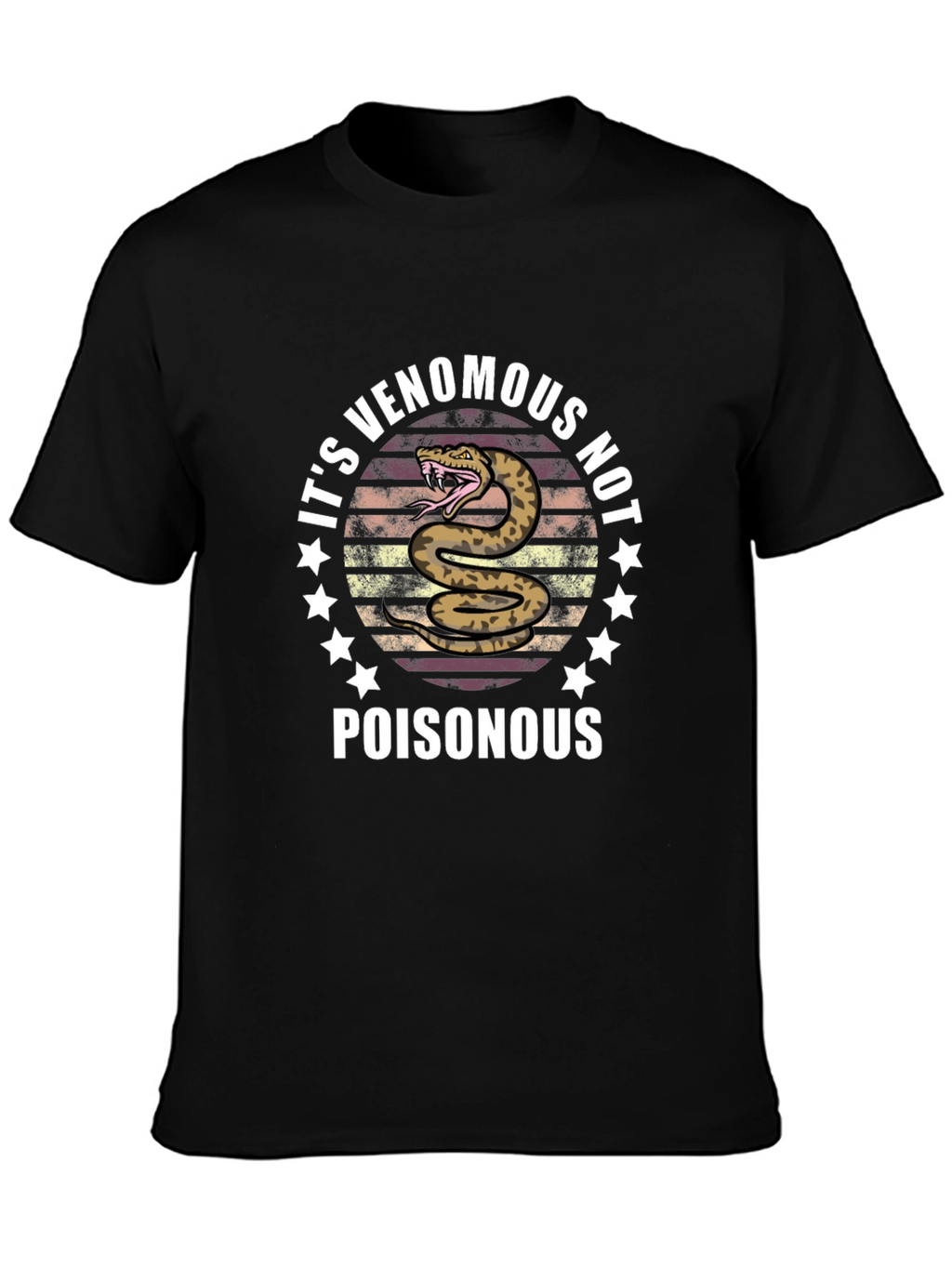 Venomous Not Poisonous Snake Graphic Tee