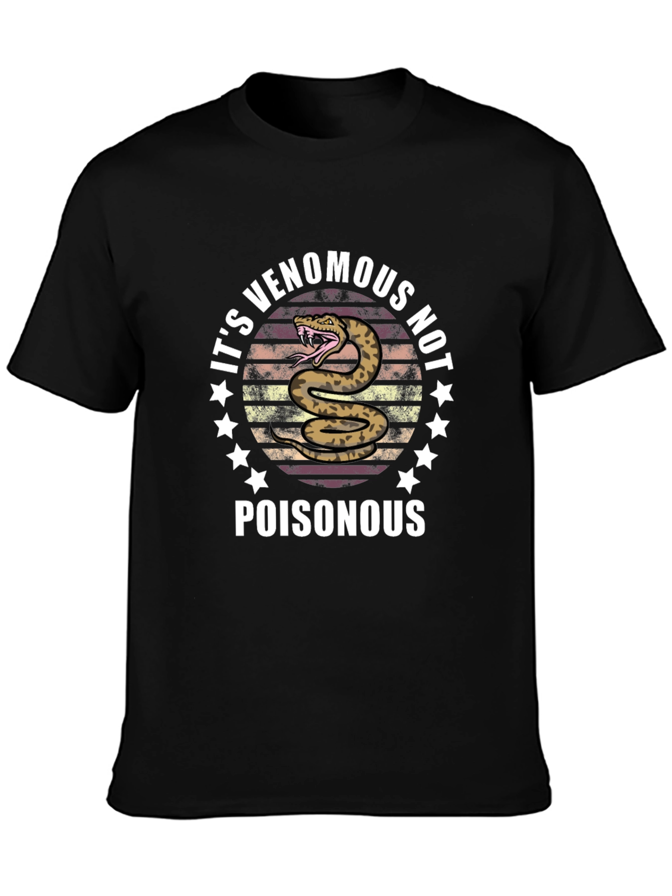 Venomous Not Poisonous Snake Graphic Tee