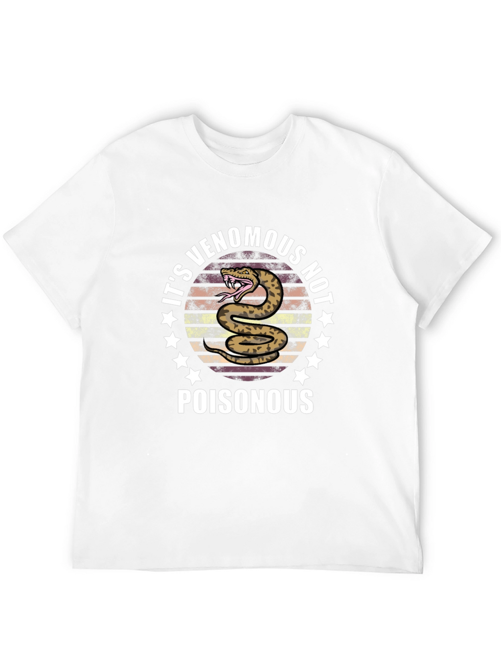 Venomous Not Poisonous Snake Graphic Tee