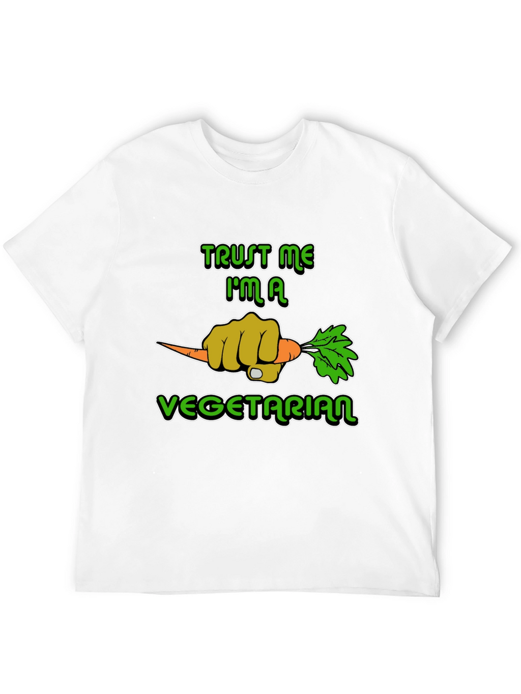 Trust Me Im A Vegetarian Graphic T-Shirt
