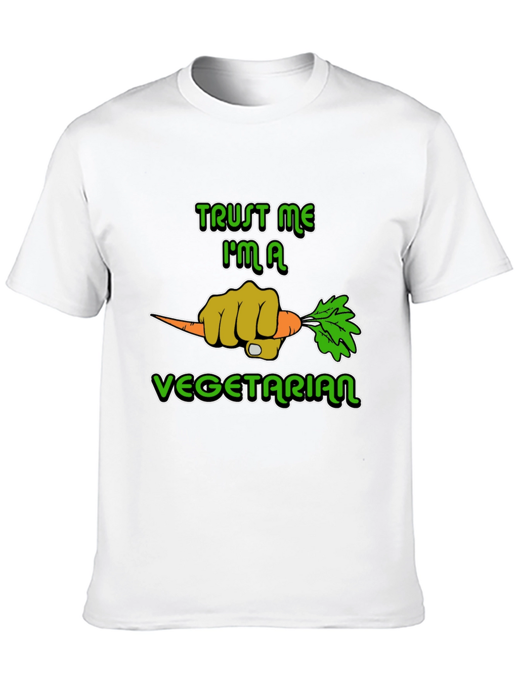 Trust Me Im A Vegetarian Graphic T-Shirt