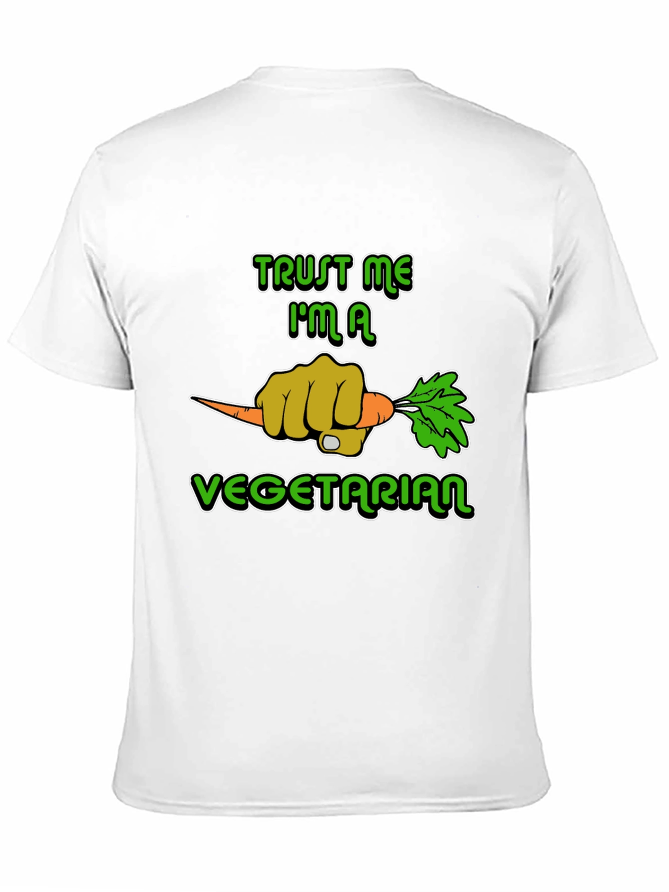 Trust Me Im A Vegetarian Graphic T-Shirt