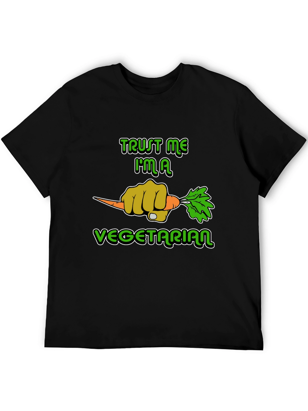 Trust Me Im A Vegetarian Graphic T-Shirt