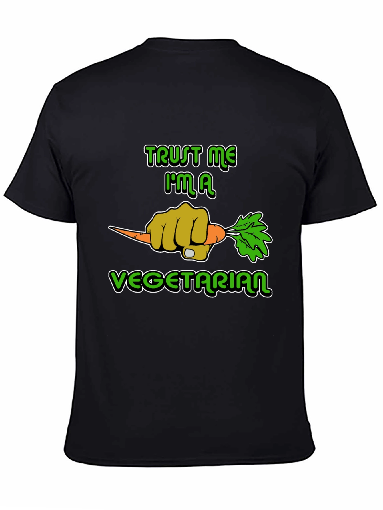 Trust Me Im A Vegetarian Graphic T-Shirt