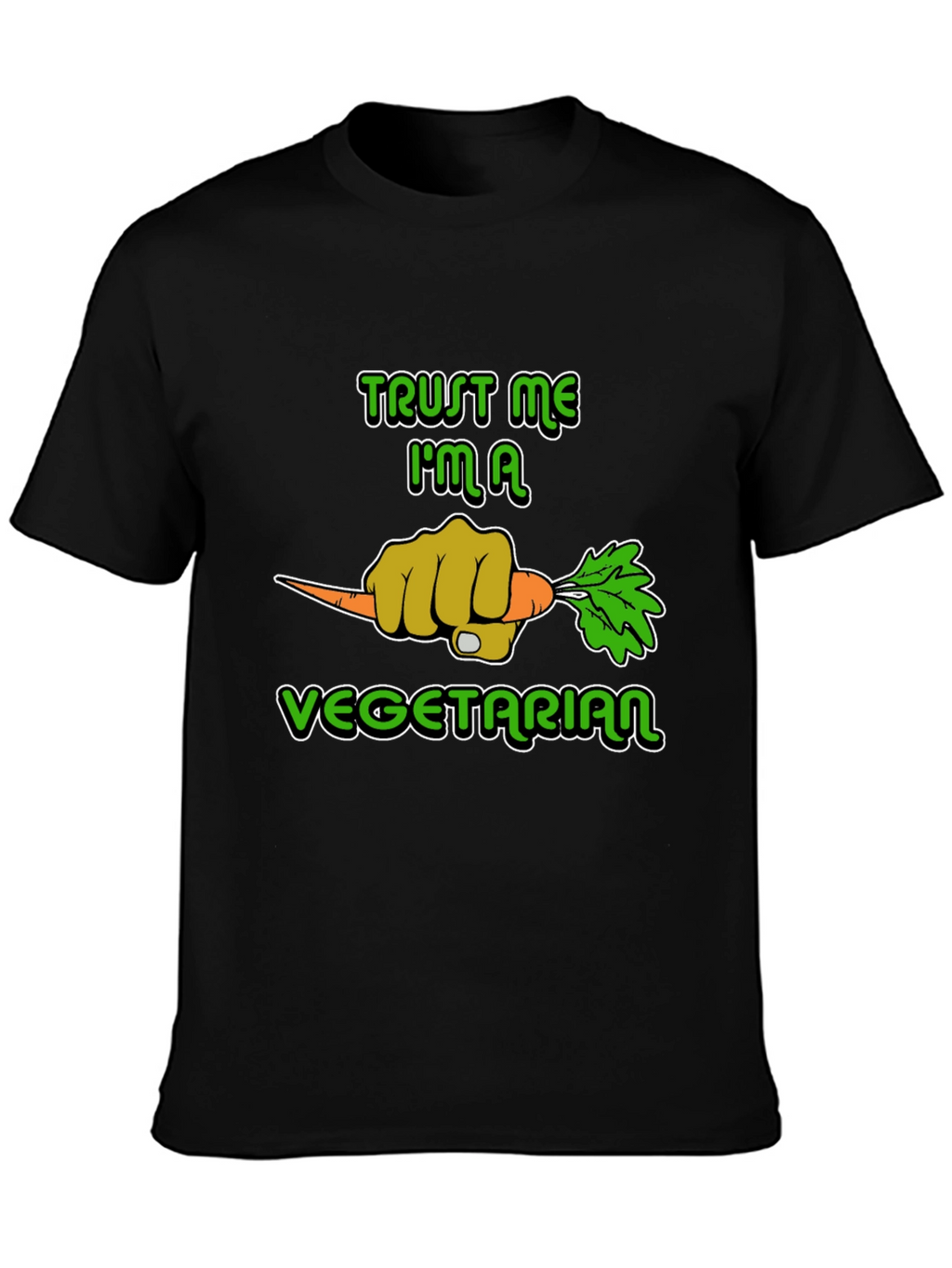 Trust Me Im A Vegetarian Graphic T-Shirt