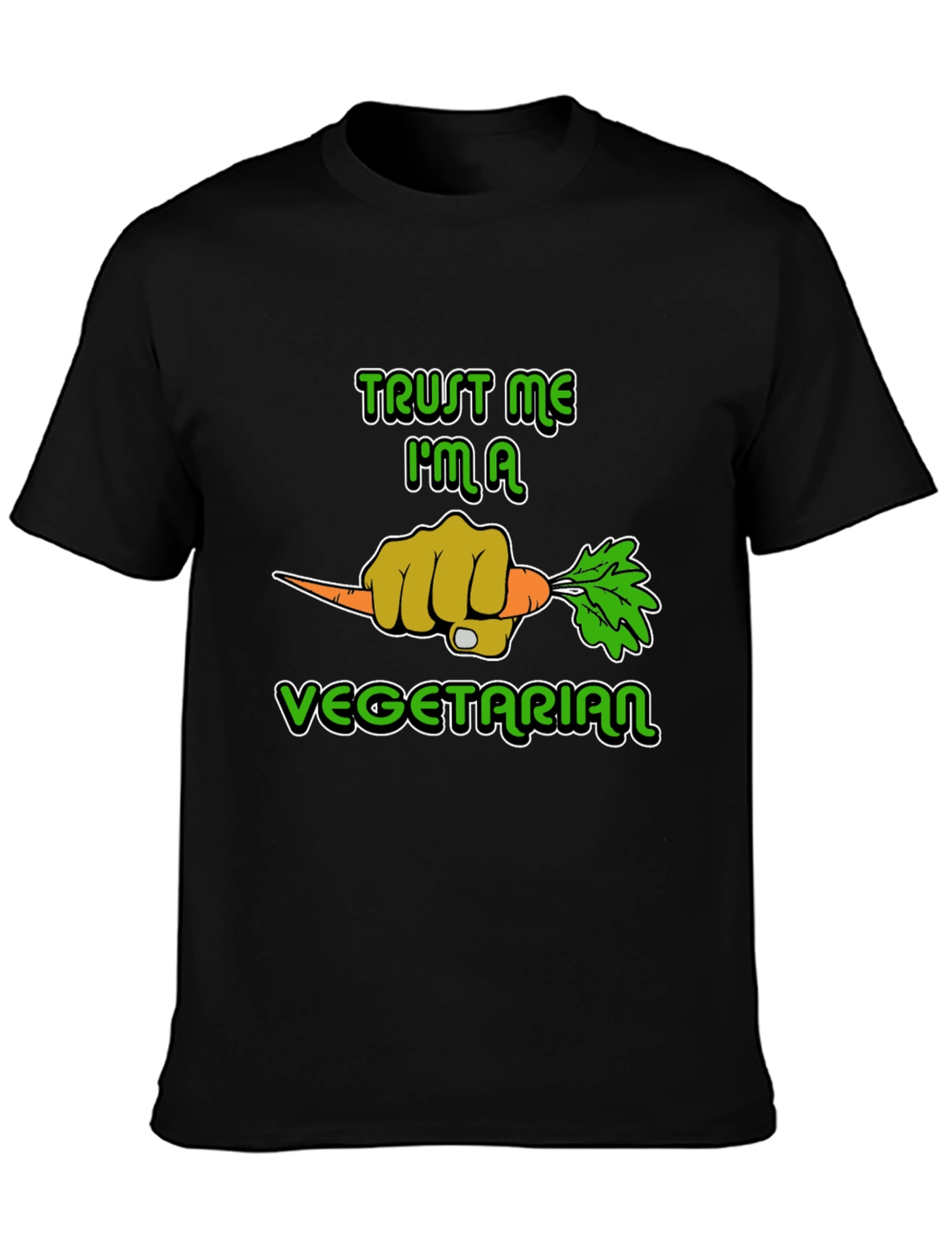 Trust Me Im A Vegetarian Graphic T-Shirt