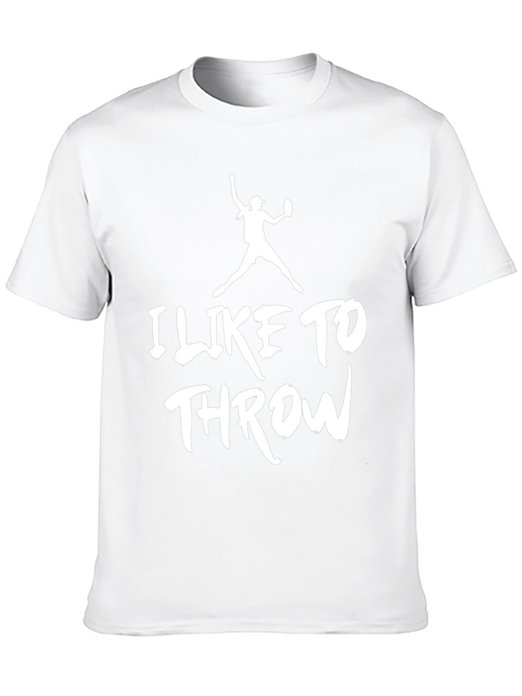 I Like To Throw T-Shirt - Black Graphic Tee