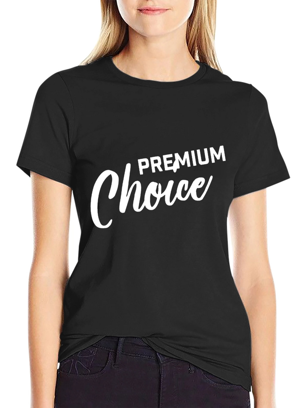 Premium Choice Black Tee