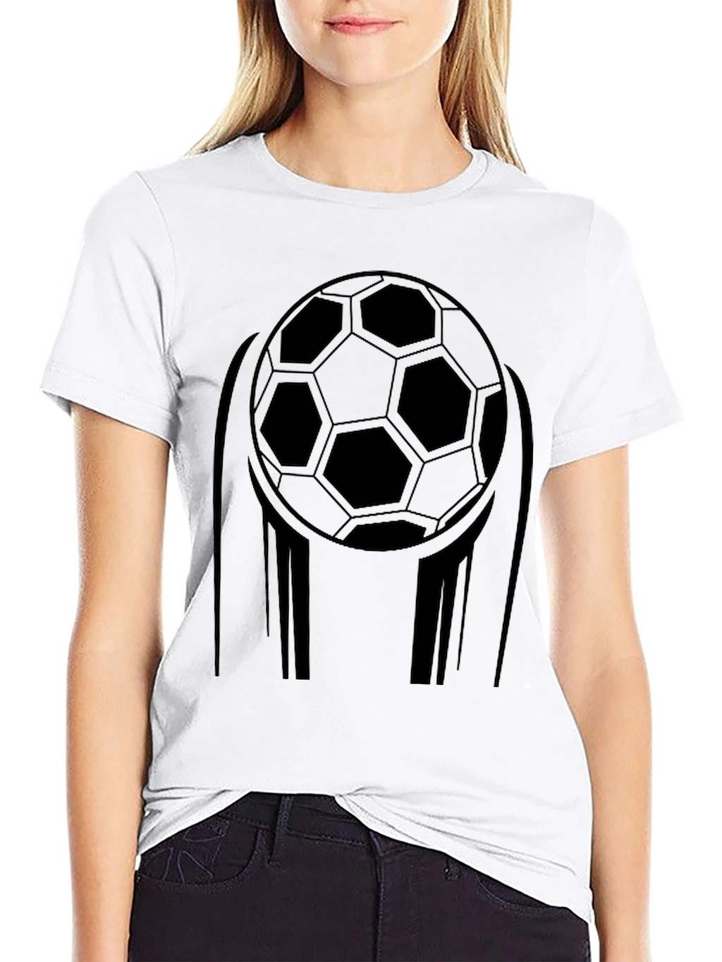Soccer Ball Graphic T-Shirt