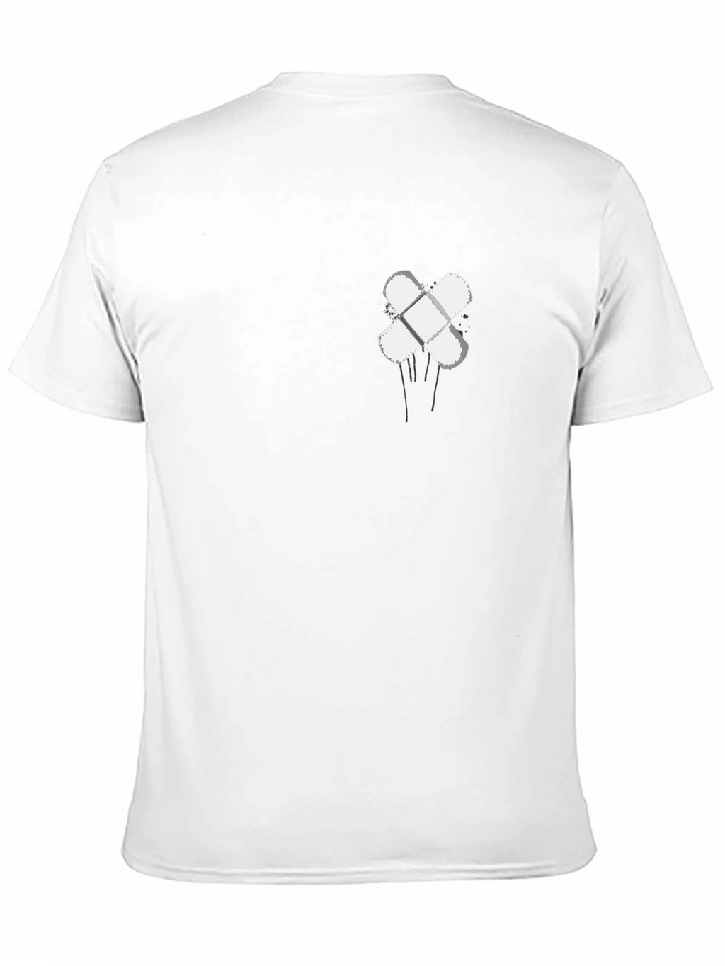 Graphic Tee - Plaster Cross Design