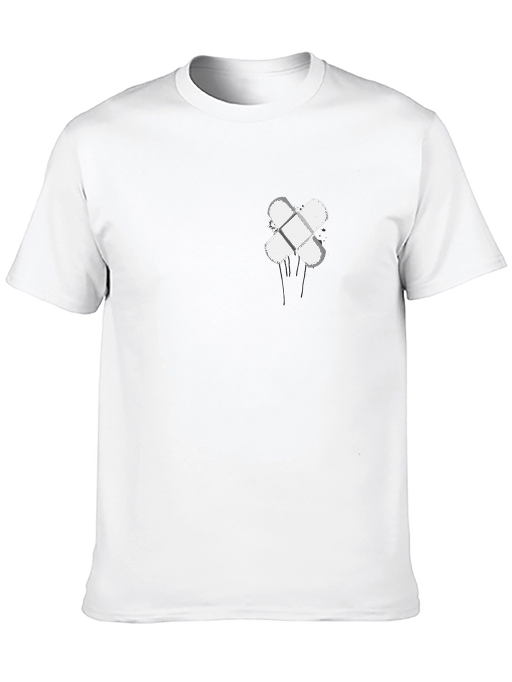 Graphic Tee - Plaster Cross Design