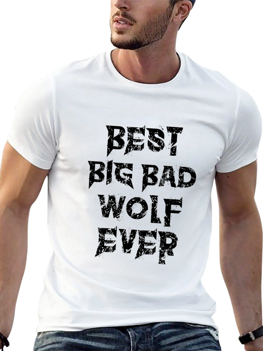 Best Big Bad Wolf Ever T-Shirt - Black
