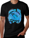Angelmans Syndrome Strong Butterfly T-Shirt