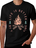 Life is Better by Fire T-Shirt