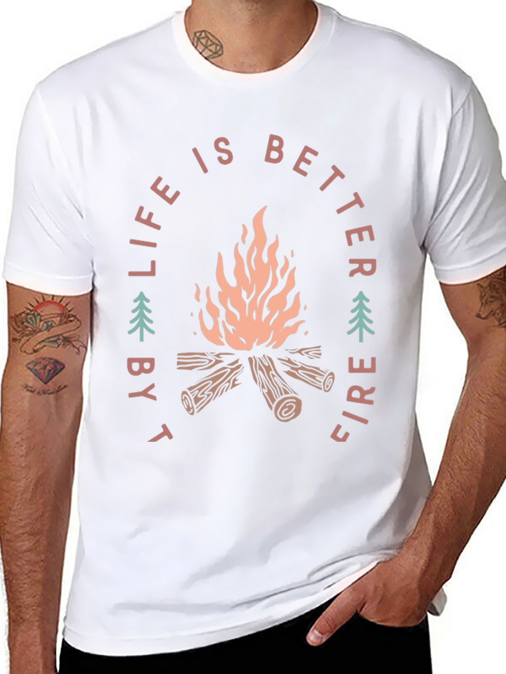 Life is Better by Fire T-Shirt