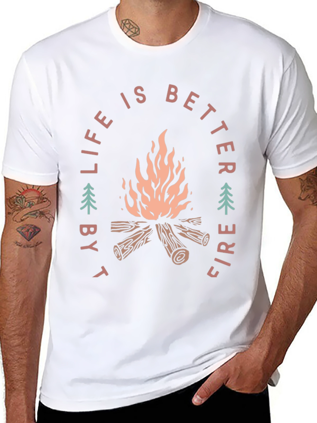 Life is Better by Fire T-Shirt