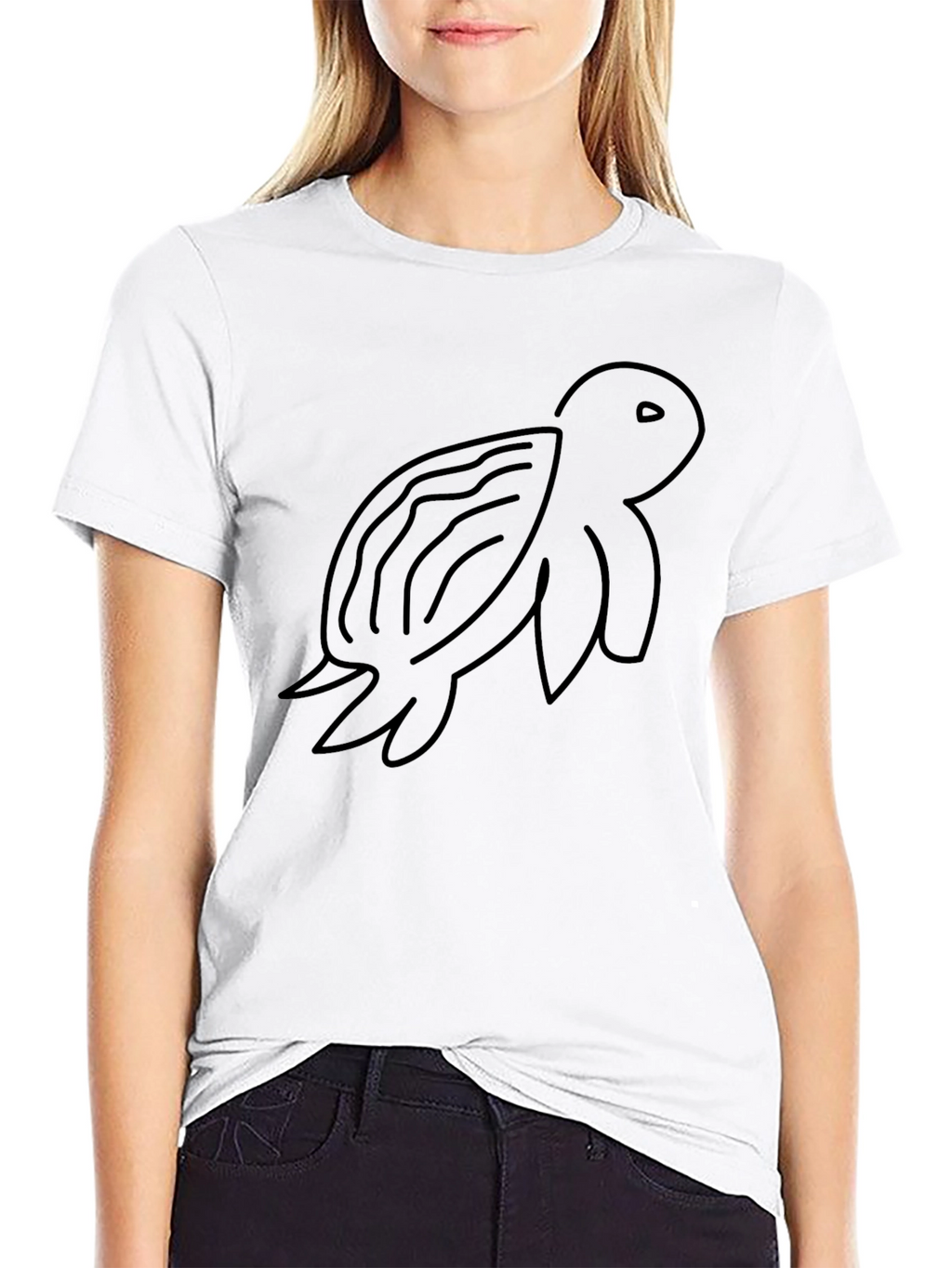 Black Turtle Graphic Tee