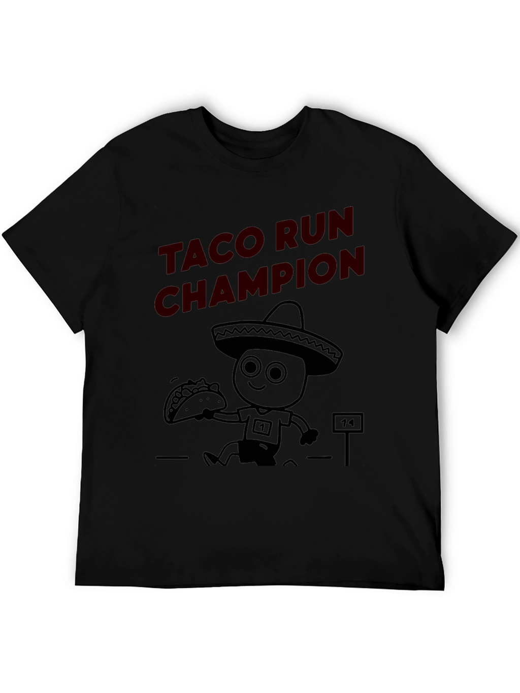 Taco Run Champion Graphic T-Shirt