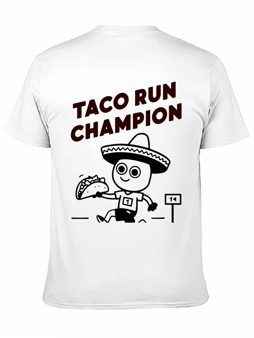 Taco Run Champion Graphic T-Shirt
