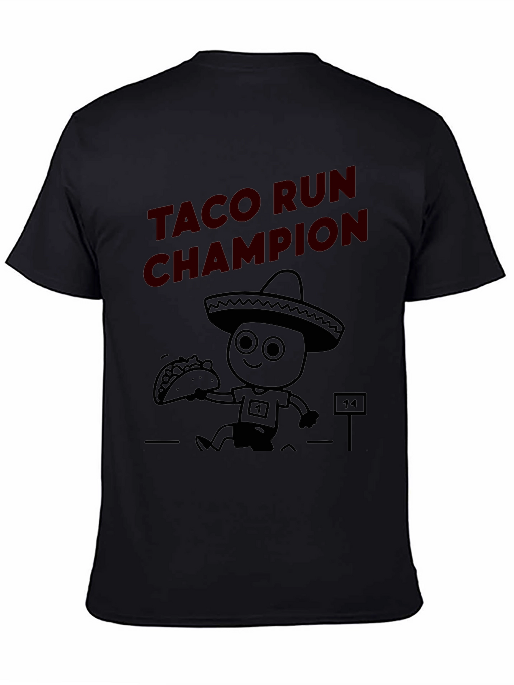 Taco Run Champion Graphic T-Shirt