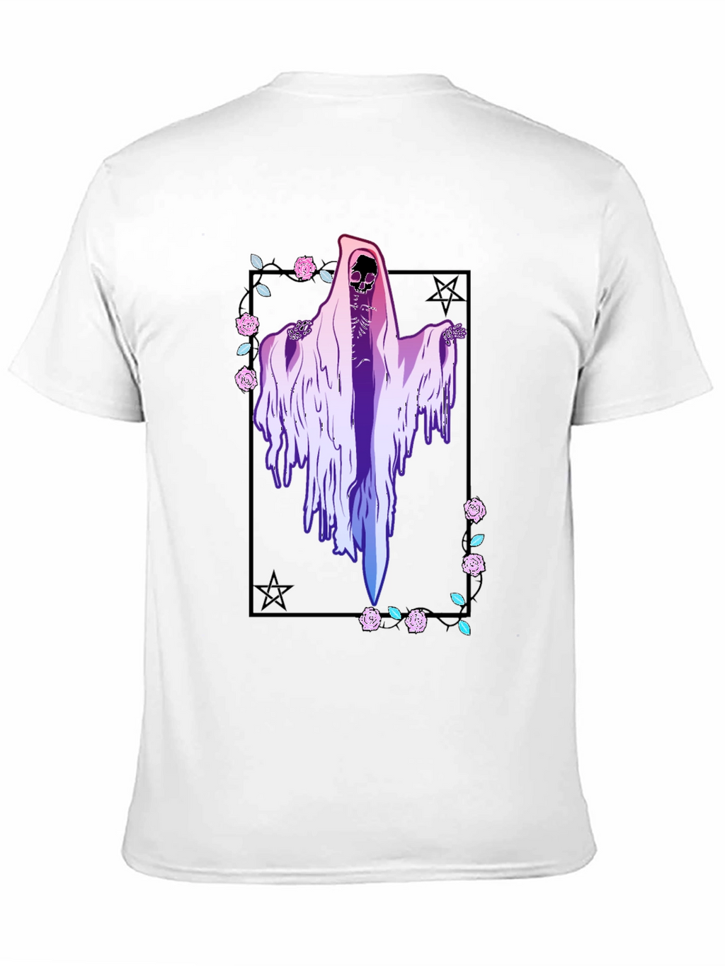Grim Reaper T-Shirt - Vaporwave Aesthetic