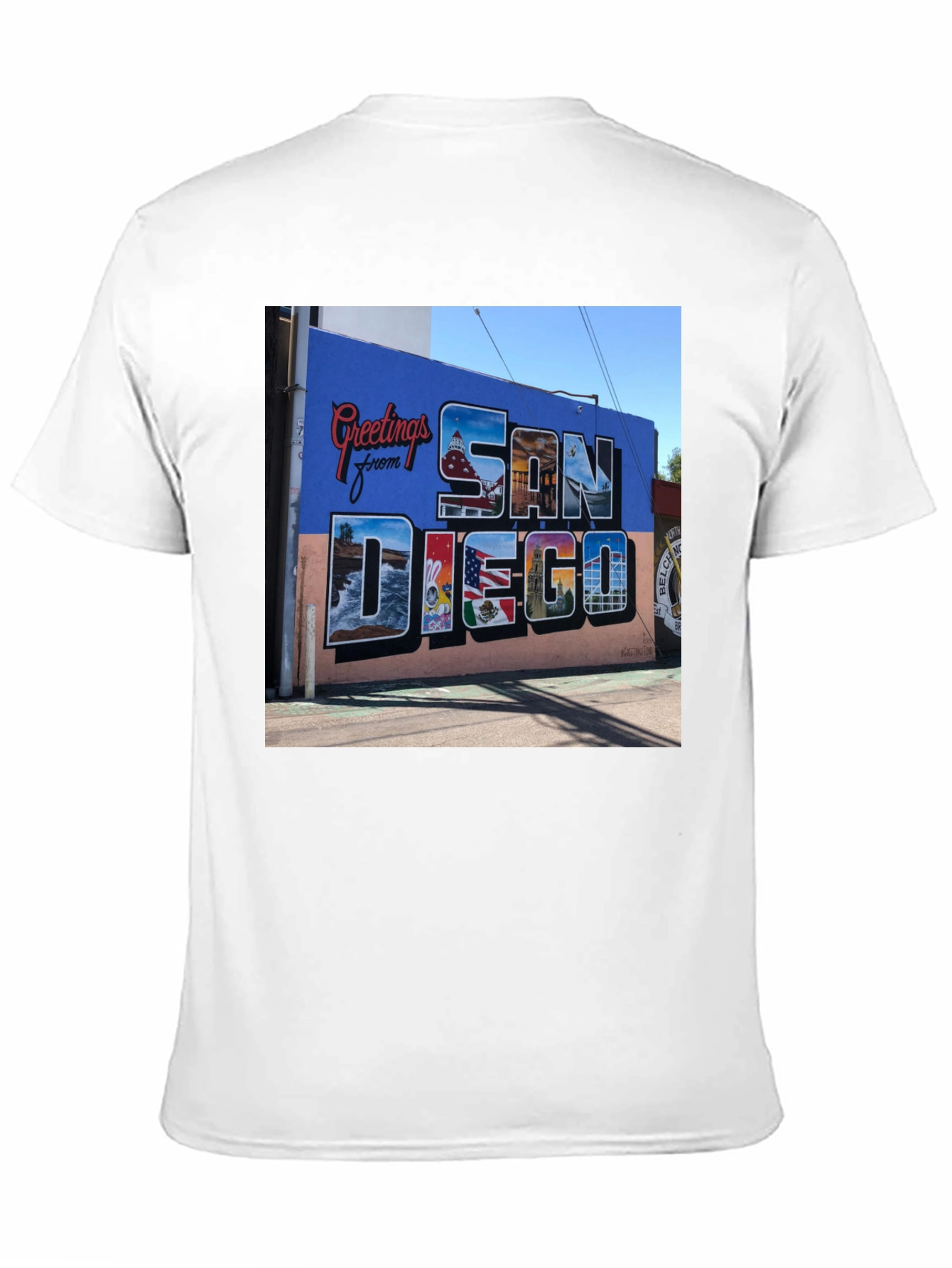 San Diego Greetings Graphic Tee - Black