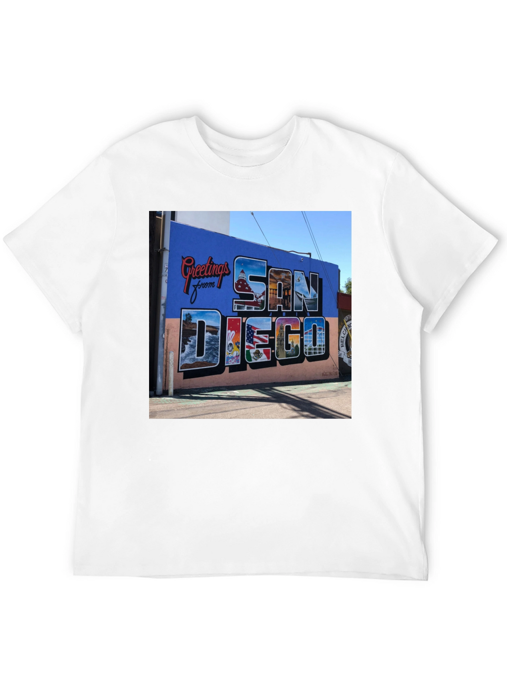 San Diego Greetings Graphic Tee - Black