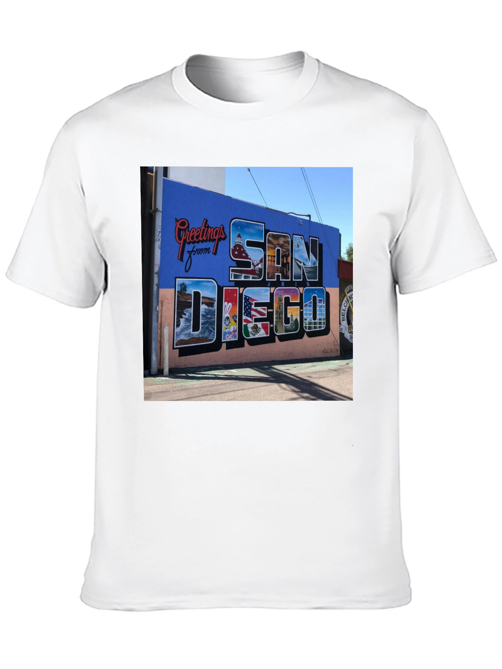 San Diego Greetings Graphic Tee - Black