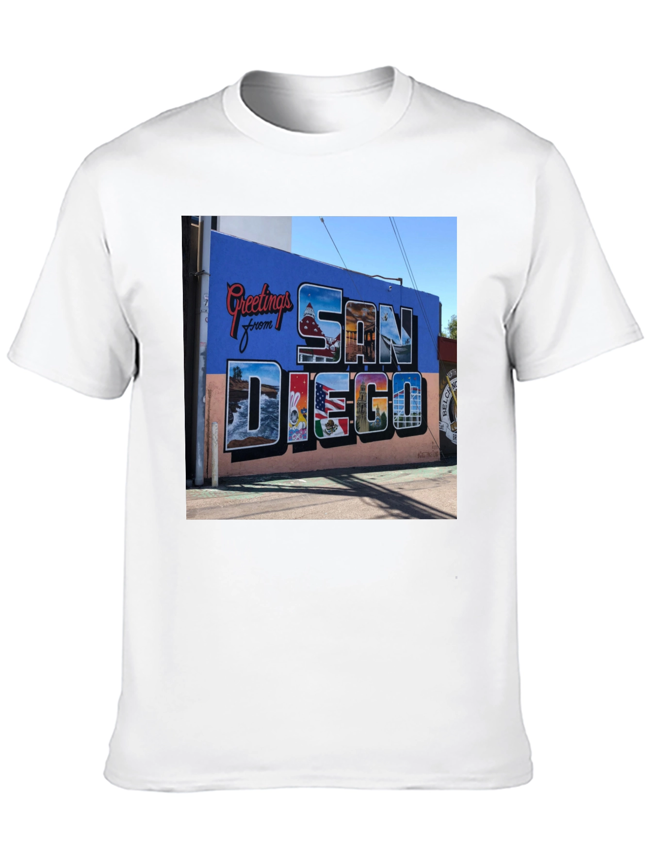 San Diego Greetings Graphic Tee - Black