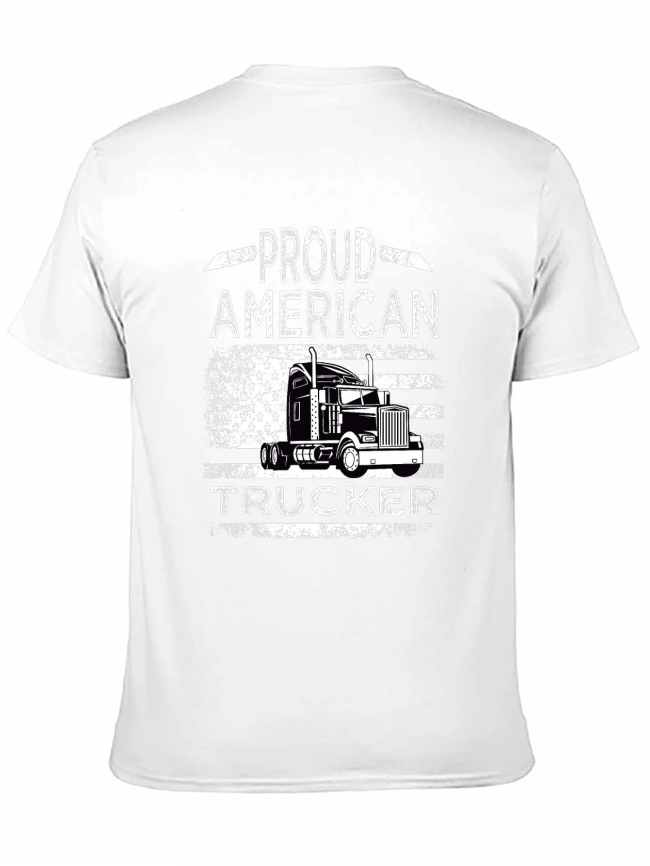 Proud American Trucker Graphic Tee