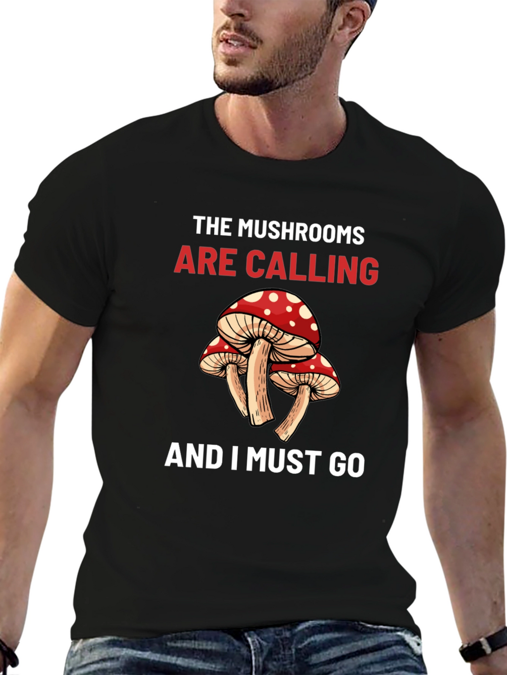 Mushroom Calling T-Shirt