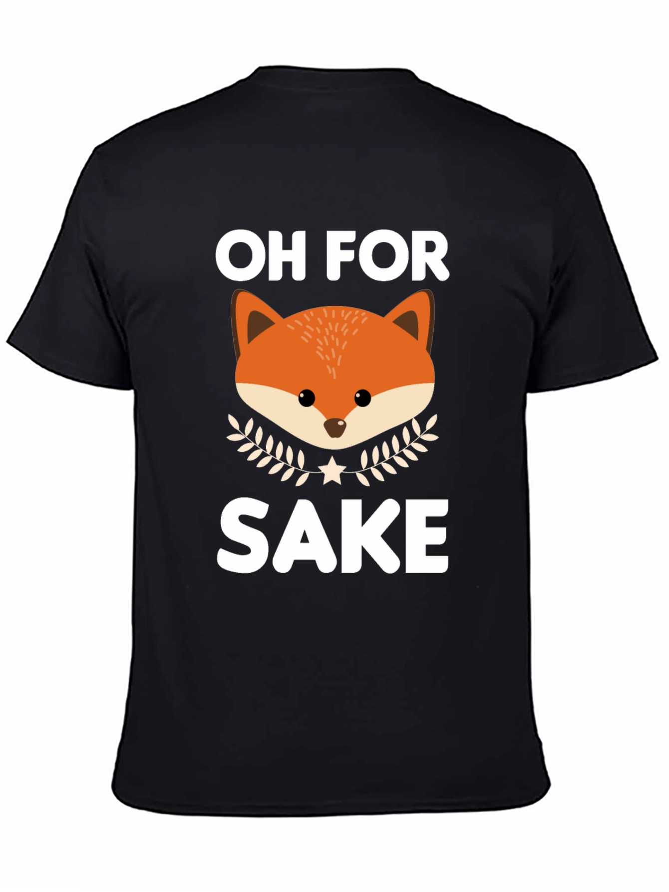 Oh For Fox Sake Funny Graphic T-Shirt