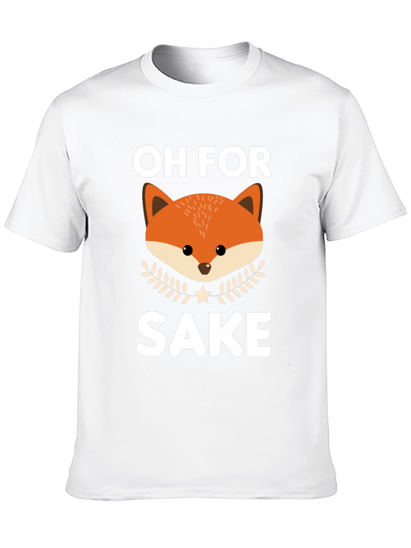 Oh For Fox Sake Funny Graphic T-Shirt