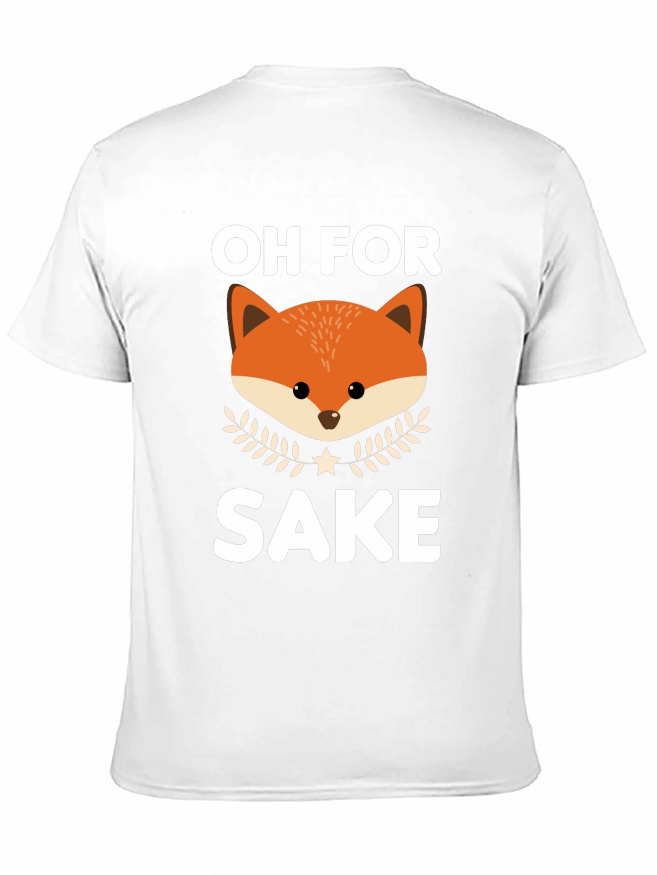 Oh For Fox Sake Funny Graphic T-Shirt