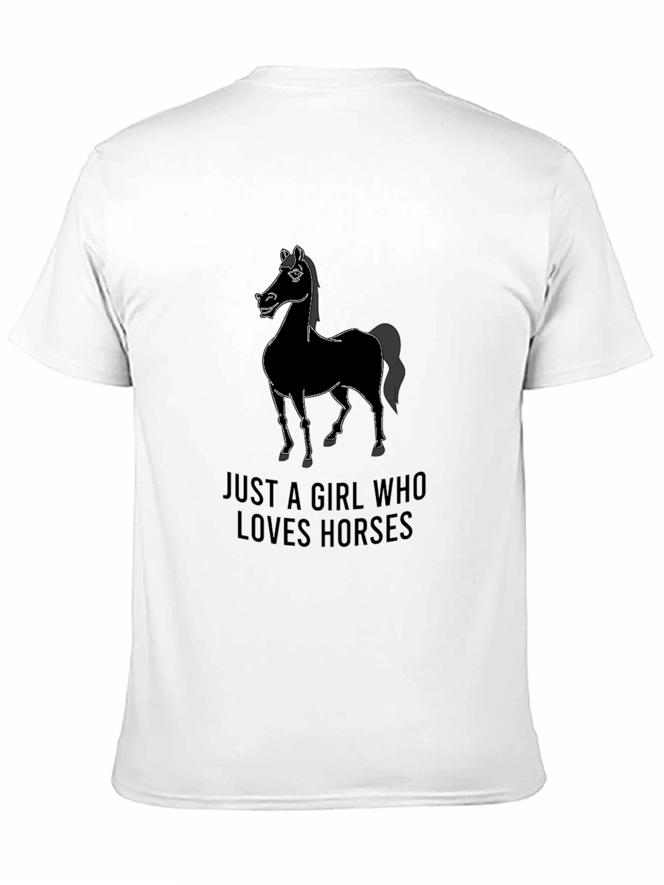 Just A Girl Who Loves Horses T-Shirt