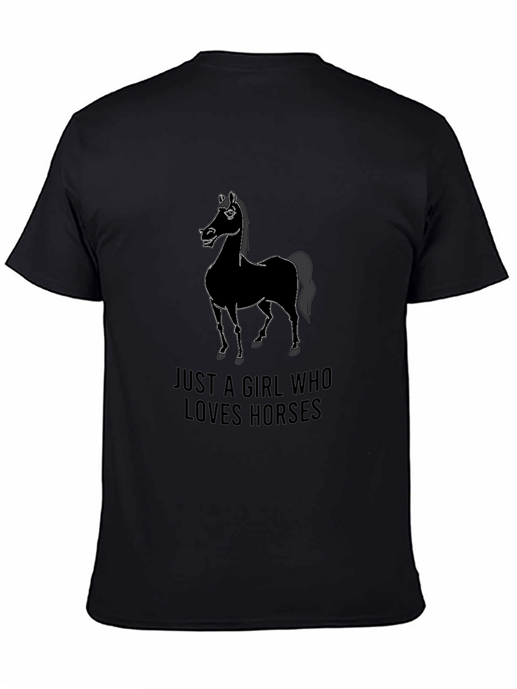 Just A Girl Who Loves Horses T-Shirt