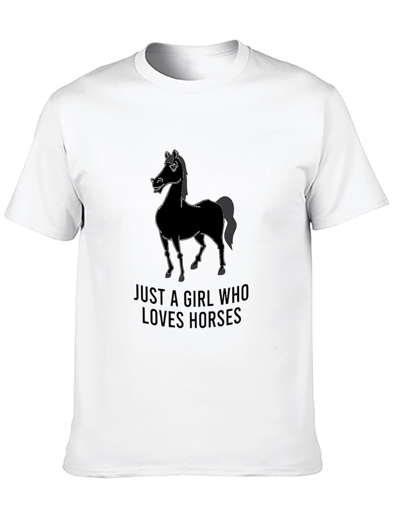 Just A Girl Who Loves Horses T-Shirt