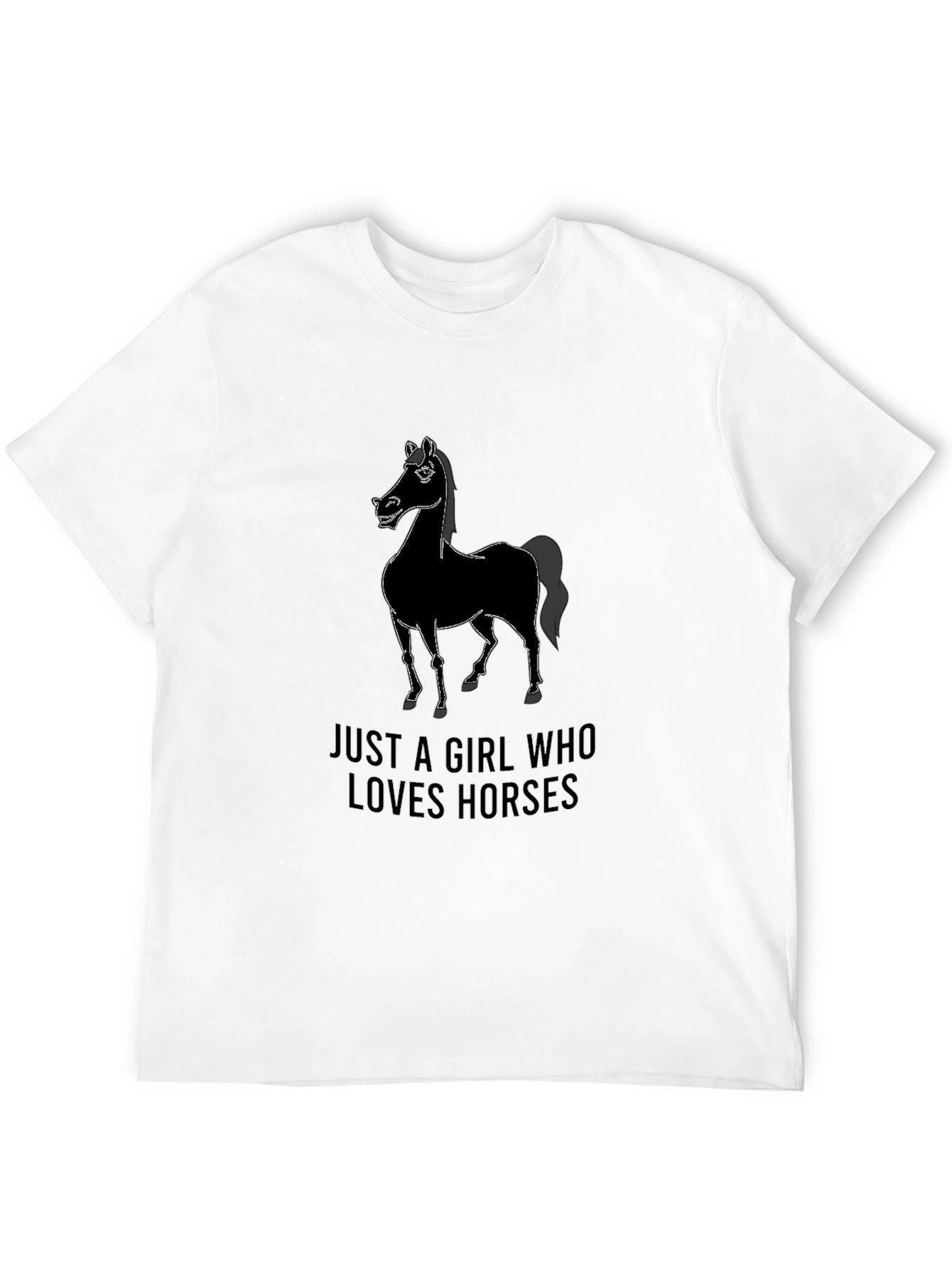 Just A Girl Who Loves Horses T-Shirt