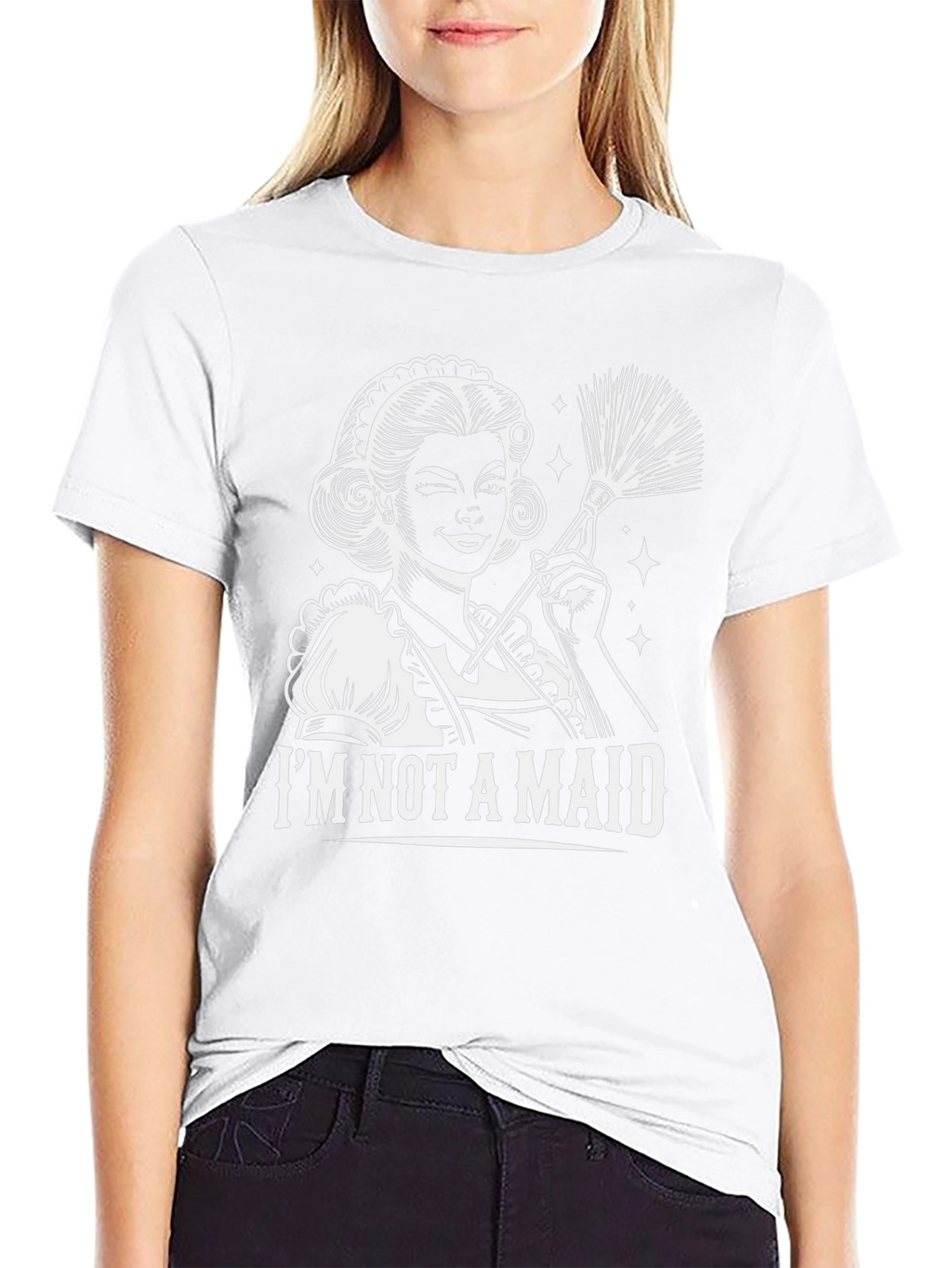 Im Not A Maid Graphic Tee