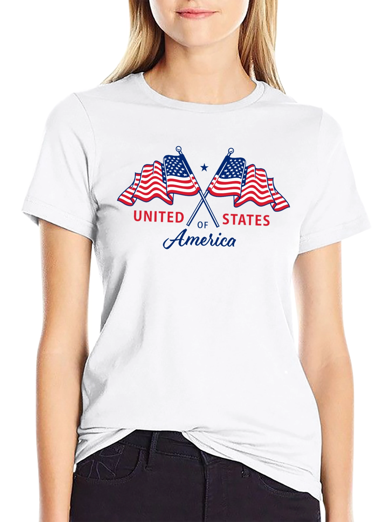 USA Flag T-Shirt - Patriotic Pride