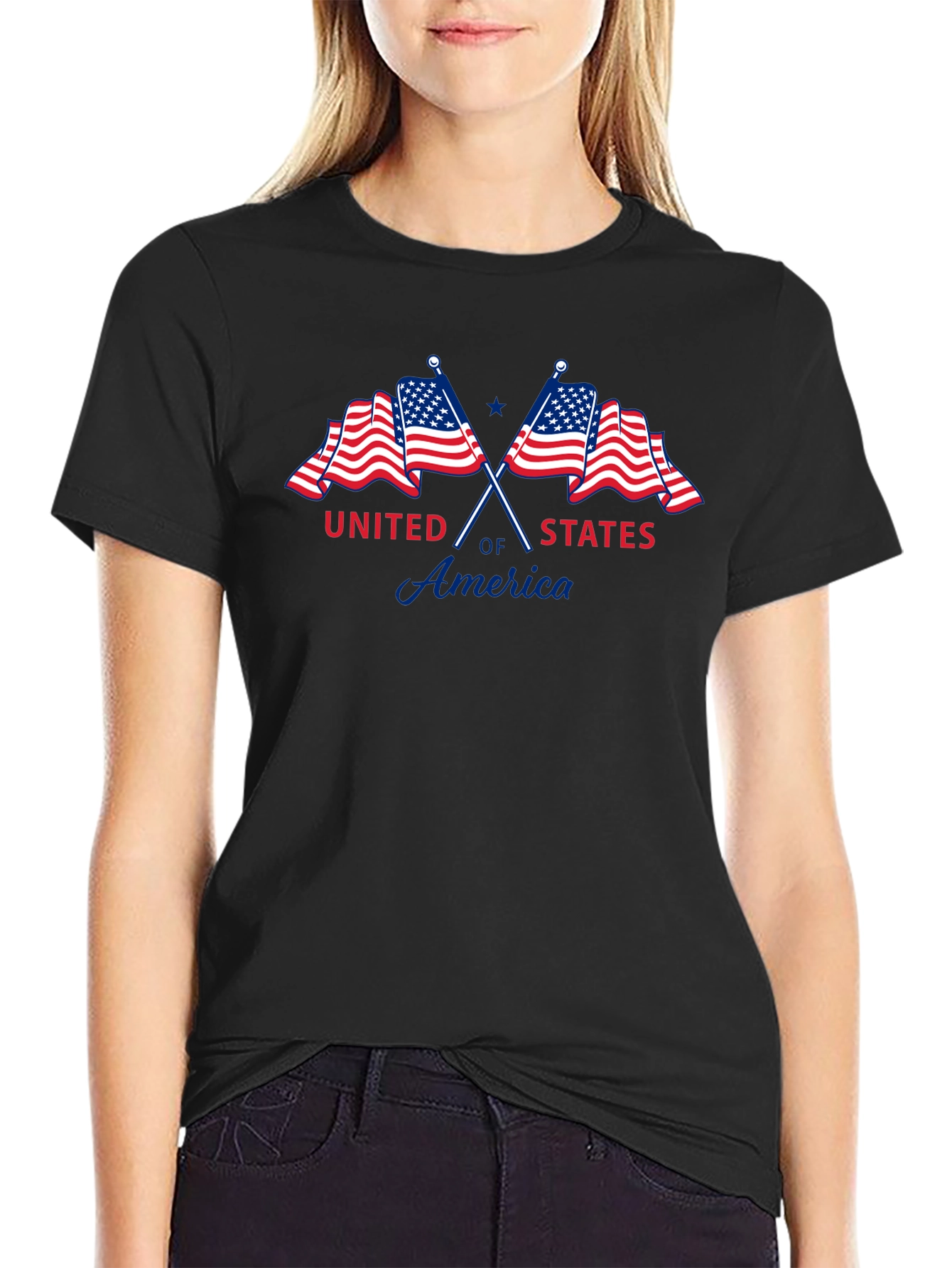 USA Flag T-Shirt - Patriotic Pride
