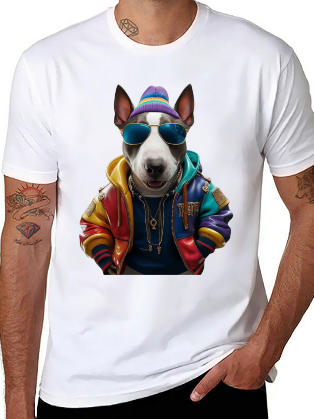 Cool Dog Graphic Tee
