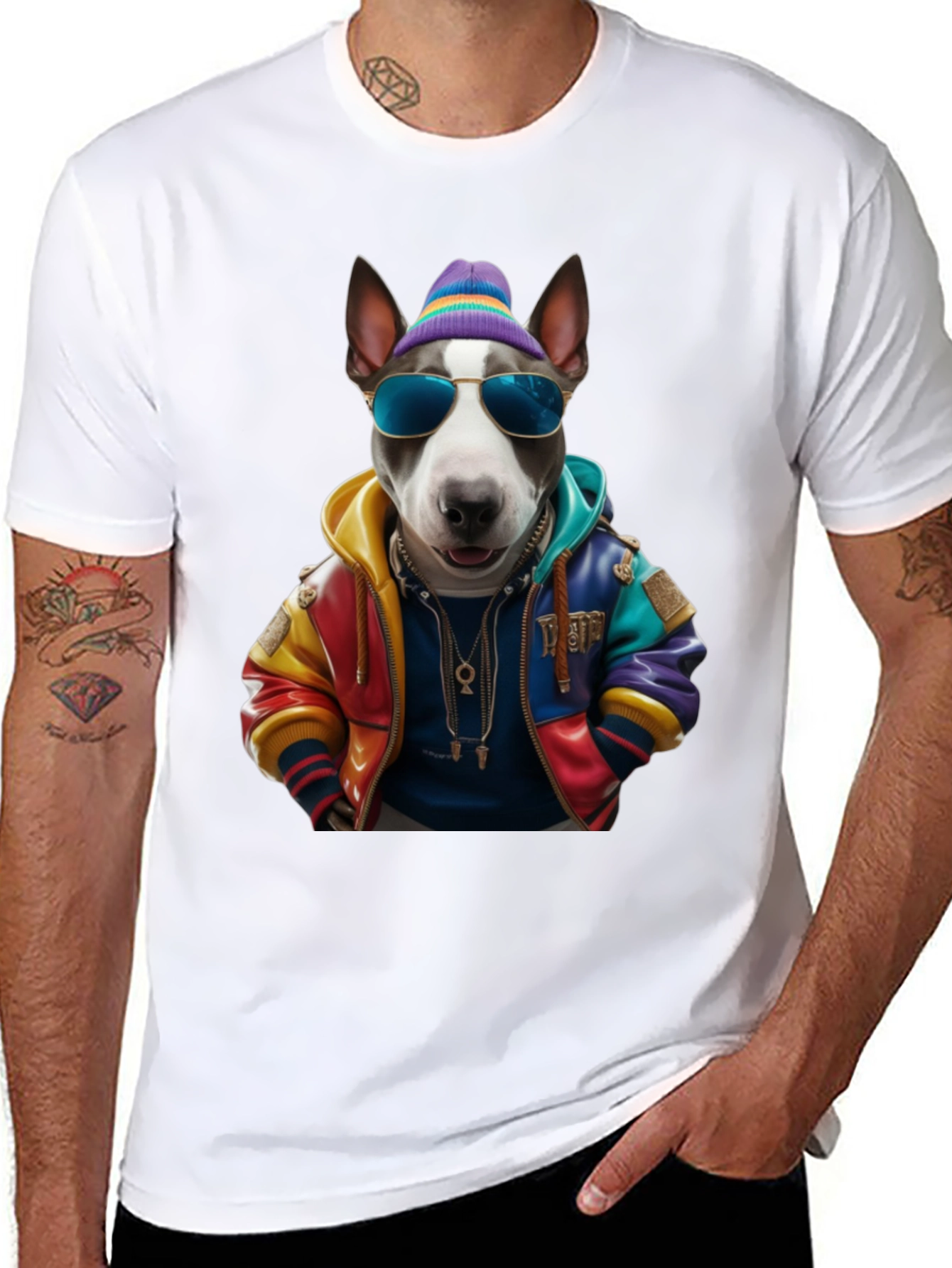 Cool Dog Graphic Tee