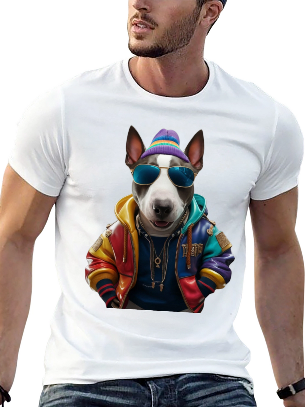 Cool Dog Graphic Tee